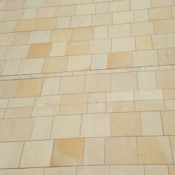 3 cm starke Sandstein-Terrassenplatten Farin beige 60 x 30 cm