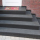 4 x 30 cm Granit-Trittstufen Adrian Black schwarz 80 cm lang
