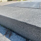20 x 35 cm Granit-Blockstufen Alvaro anthrazit 100 cm lang
