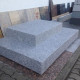 18 cm starke Granit-Podestplatten Griys hellgrau 150 x 150 cm
