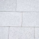 16 cm starke Granit-Pflasterplatten Elena weißgrau 60 x 30 cm