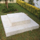 6 x 50 cm Granit-Sichtschutz Alvaro anthrazit 150 cm lang
