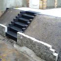 18 cm hohe Blockstufen
