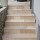 6 x 30 cm Granit Trittstufen Tiago gelb 200 cm lang