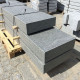 15 x 45 cm Granit Blockstufen Adrian Black schwarz