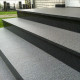 6 x 40 cm Granit Trittstufen Adrian Black schwarz