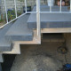 6 x 35 cm Granit Trittstufen Alvaro anthrazit