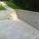 3 cm starke Sandstein Terrassenplatten Farin beige