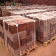 20 x 20 cm Sandstein Schlossmauer Mapula rot