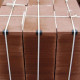 3 cm starke Sandstein Mauerabdeckplatten Mapula rot 36 cm breit