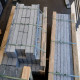 8 x 40 cm Granit Trittstufen Alvaro anthrazit 80 cm lang