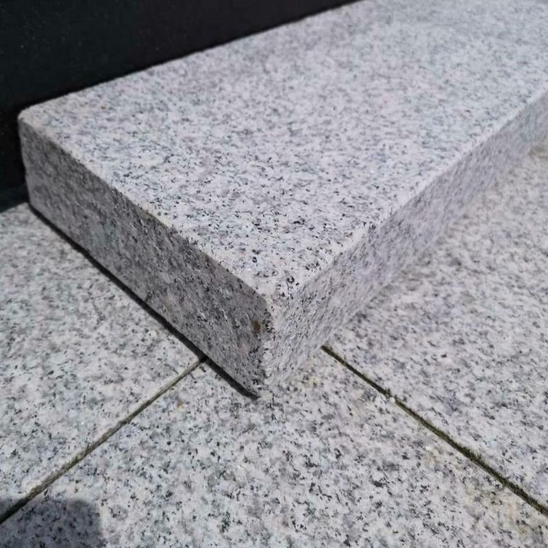 6 x 30 cm Granit Bordsteine Griys grau