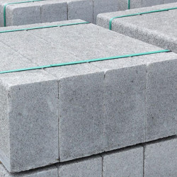 12 x 40 cm Granit Bordsteine Griys grau