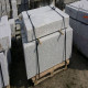 18 x 35 cm Granit Blockstufen Griys hellgrau 200 cm lang