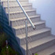 4 x 30 cm Granit Trittstufen Griys hellgrau 150 cm lang
