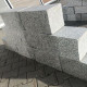 30 x 30 cm Granit-Mauersteine Griys hellgrau, mit 4 gesägten Flächen Detail