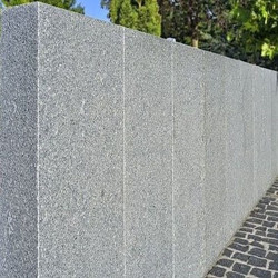 8 x 25 cm Granitpalisaden Alvaro anthrazit