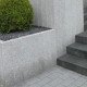 10 x 25 cm Granitpalisaden Griys hellgrau 50 cm lang