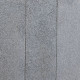 6 x 50 cm Granit Sichtschutz Griys hellgrau 200 cm lang
