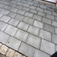 6 cm starke Granit-Pflasterplatten Alvaro anthrazit