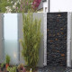 15 x 15 cm Granitpfosten Griys hellgrau 150 cm lang