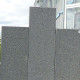 6 x 50 cm Granit-Sichtschutz Alvaro anthrazit 200 cm lang
