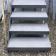 15 x 35 cm Basaltlava-Blockstufen Vulcano grau 100 cm lang