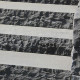 15 x 35 cm Basalt Blockstufen schwarz, geflammt 150 cm lang