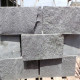 20 x 20 cm Basaltlava Schlossmauersteine anthrazit 30 cm tief gespalten