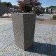 12 x 12 cm Basaltlava Palisaden Vulcano anthrazit 200 cm lang