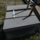 10 x 25 cm Basaltlava Palisaden Vulcano anthrazit