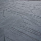 3 cm starke Schiefer-Designline Terrassenplatten an 80 x 40 cmthrazit