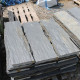 3 - 7 cm starke Schieferpalisaden Schwarz 100 cm lang