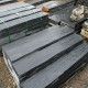 3 - 7 cm starke Schieferpalisaden Schwarz 150 cm lang