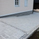 6 cm starke Granit Pflasterplatten Elena weißgrau 40 x 30 cm