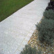 12 cm starke Granit Pflasterplatten Elena weißgrau 60 x 40 cm