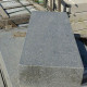 20 x 35 cm Granit Blockstufen Alvaro anthrazit 120 cm lang
