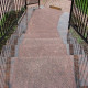 15 x 45 cm Granit Blockstufen Laahs rot