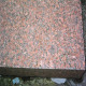 20 x 45 cm Granit Blockstufen Laahs rot