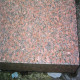 20 x 45 cm Granit Blockstufen Laahs rot
