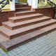 8 x 30 cm Granit Trittstufen Laahs rosa