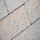 3 cm starke Granit Terrassenplatten Laahs rot