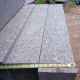 8 x 25 cm Granitpalisaden Laahs rot 300 cm lang