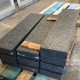 15 x 40 cm Granit Blockstufen Pedro Black schwarz 120 cm lang