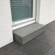 20 x 45 cm Granit-Blockstufen Alvaro anthrazit