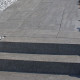 20 x 35 cm Granit Blockstufen Pedro Black schwarz 250 cm lang
