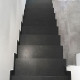 6 x 30 cm Granit Trittstufen Pedro Black schwarz 120 cm lang