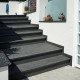8 x 30 cm Granit Trittstufen Pedro Black schwarz