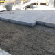 12 cm starke Granit-Pflasterplatten Pedro Black schwarz