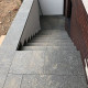 3 cm starke Granit Mauerabdeckplatten Pedro Black schwarz